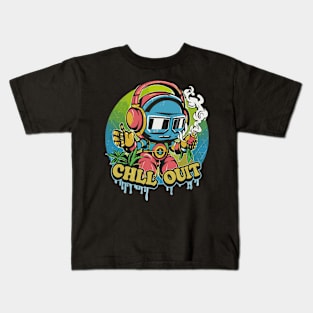 Techno Beats: The Hip-Hop Robot Edition Kids T-Shirt